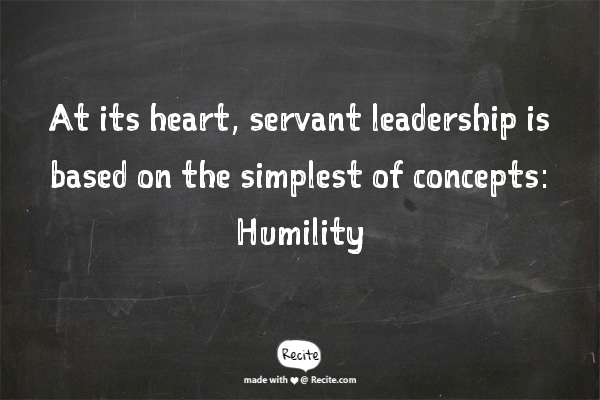 Leadership Characteristics – The Humble Leader